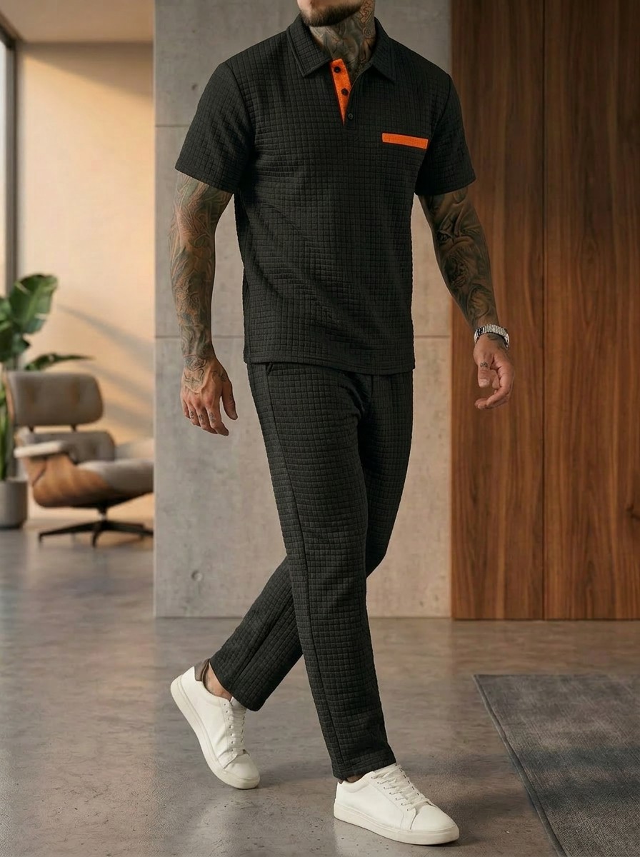 Men'S Fashion Color - Letnia nowa męska moda, koszulka POLO
