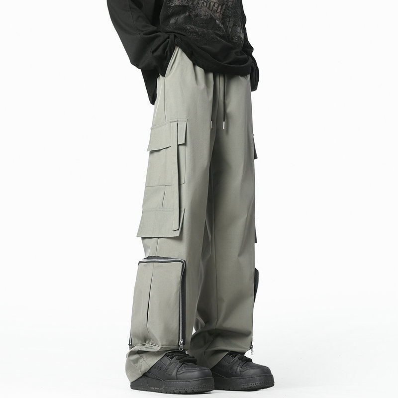 Mens Fashion Cargo Pants - Męskie spodnie cargo, luźne joggery, spodnie