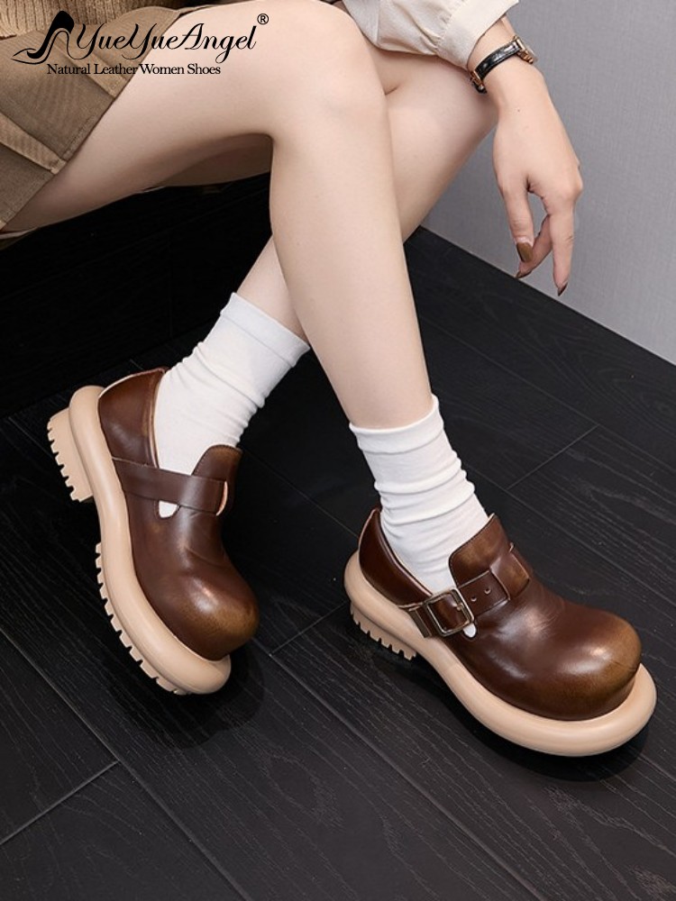 Men Fashion Vintage - Brytyjskie buty derby w stylu vintage