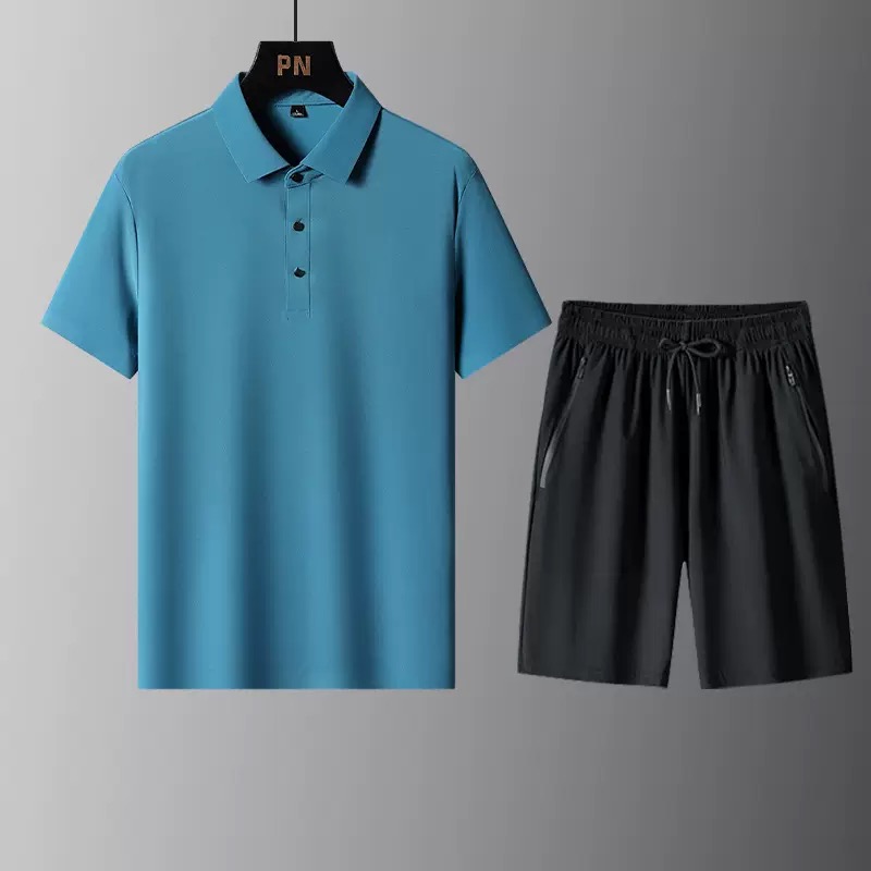 Men'S Fashion Color - Letni Zestaw Męski: Wygodna, Oddychająca Koszulka