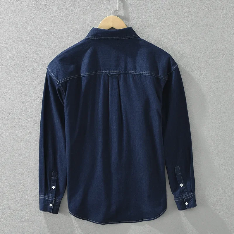 Koreańska moda męska koszule j – Jeans Shirt Fashion For Men recenzja i cena