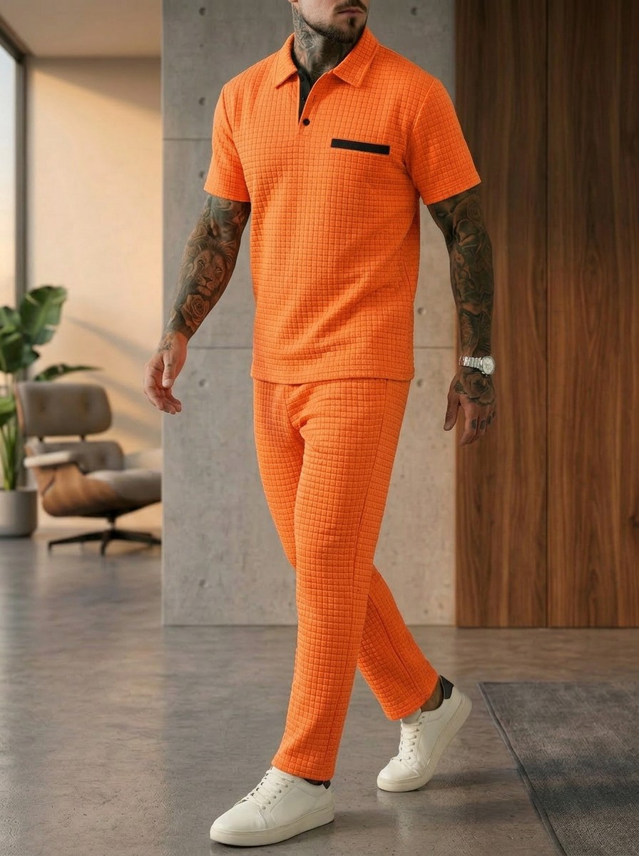 Letnia nowa męska moda, koszul – Men'S Fashion Color recenzja i cena