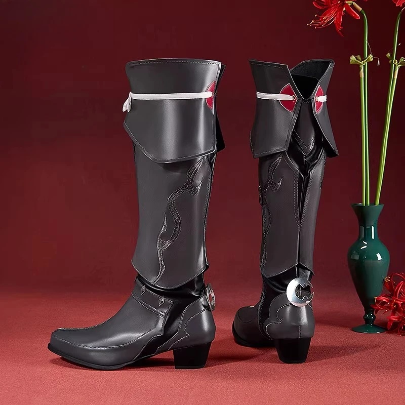 IDS3Game Honkai: Star Rail Ash – Mens Fashion Combat Boots recenzja i cena