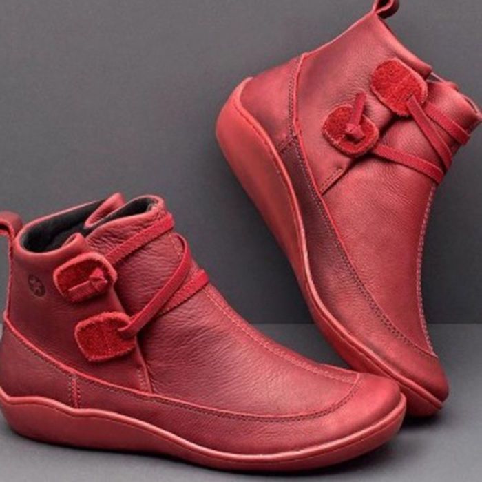 Damskie vintage botki z okrągł – Men Fashion Vintage recenzja i cena