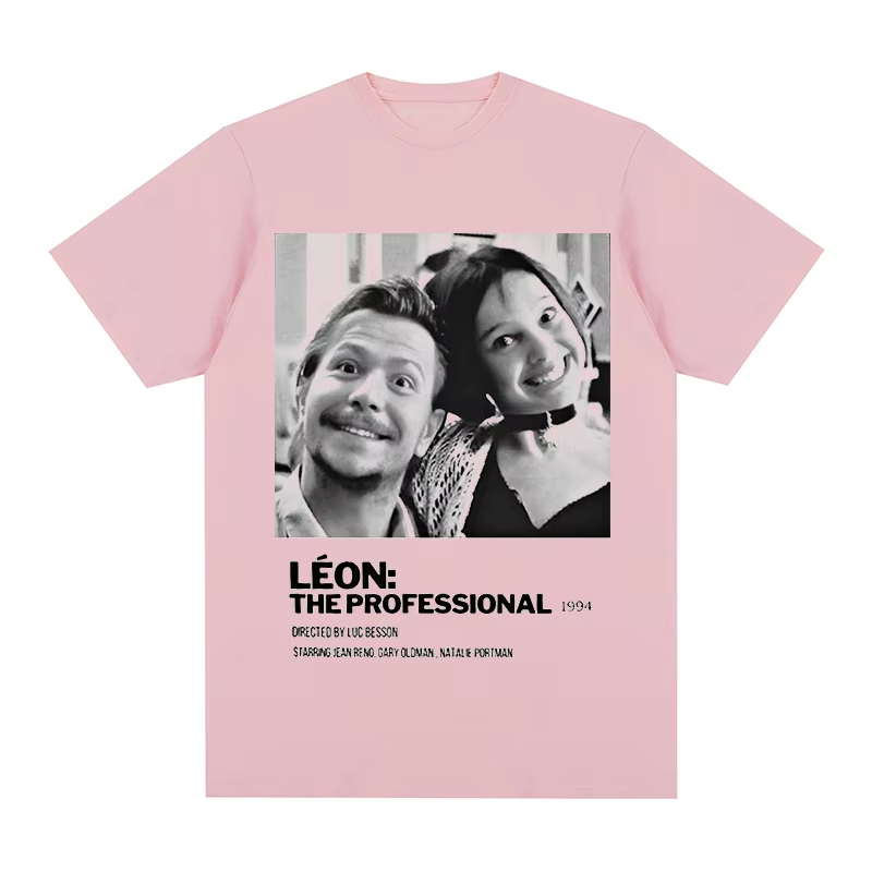 Koszulka Léon Vintage Film The – Jeans Shirt Fashion For Men recenzja i cena