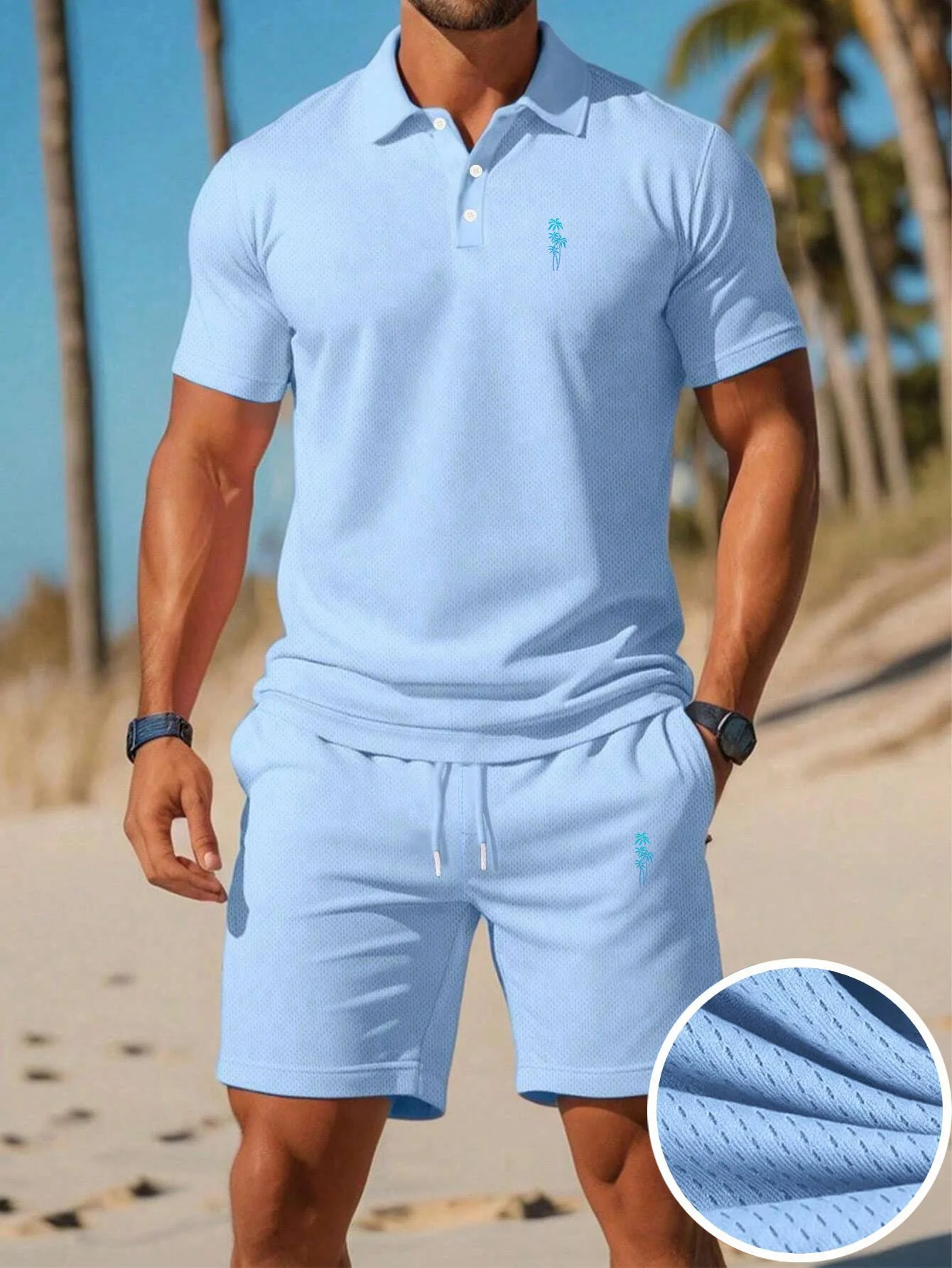Letni zestaw męskich koszulek  – Men'S Fashion Color recenzja i cena