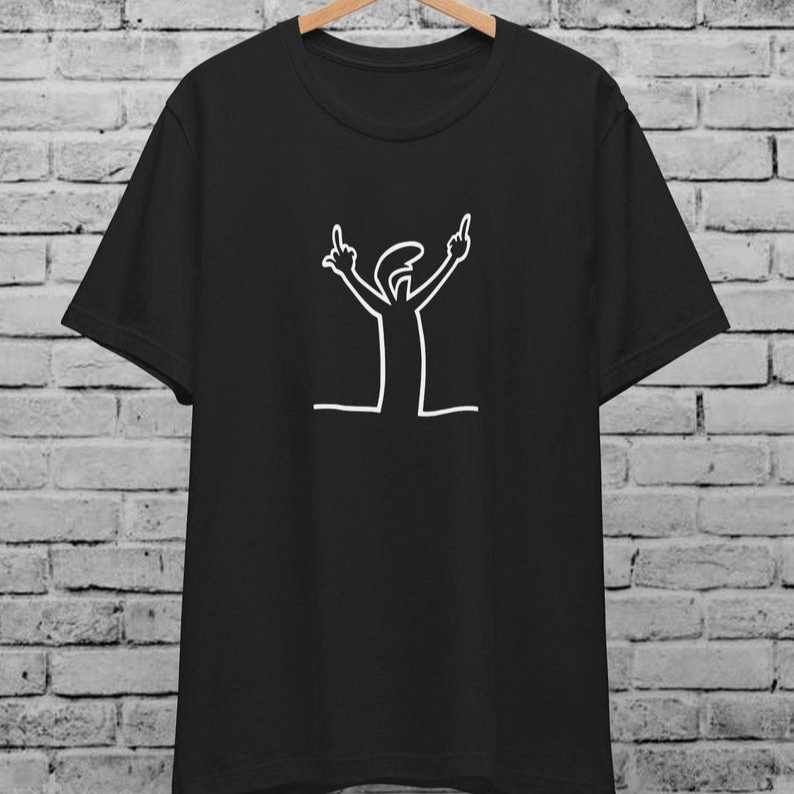 Koszulka Unisex Angry La Linea – Men'S Fashion From The 80S recenzja i cena