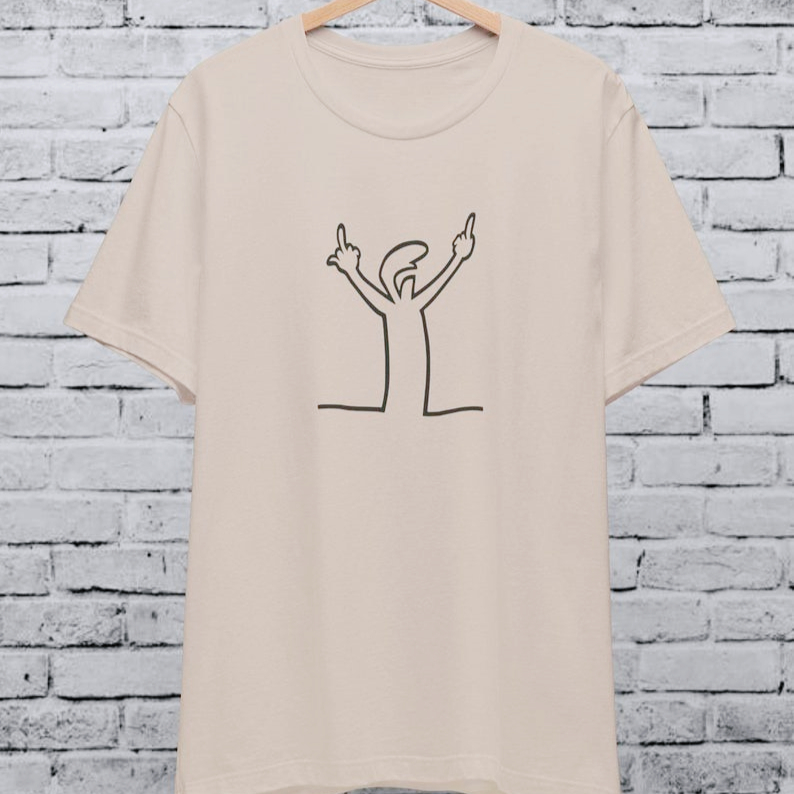 Koszulka Unisex Angry La Linea – Men'S Fashion From The 80S recenzja i cena