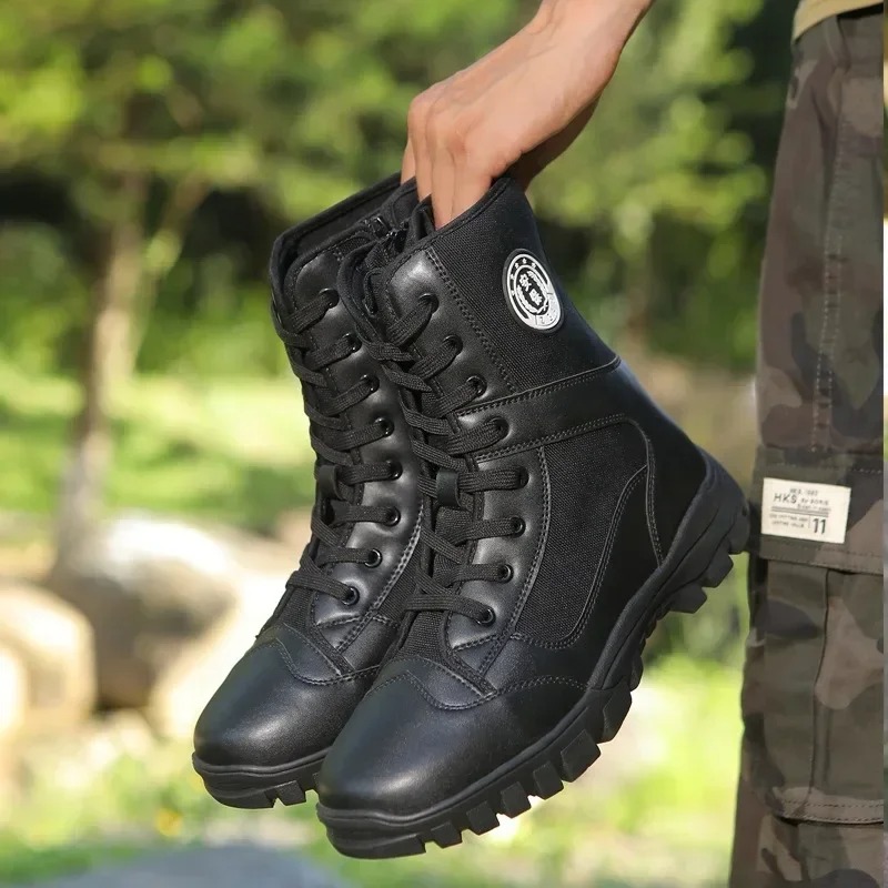 Wysokiej jakości męskie buty,  – Mens Fashion Combat Boots recenzja i cena