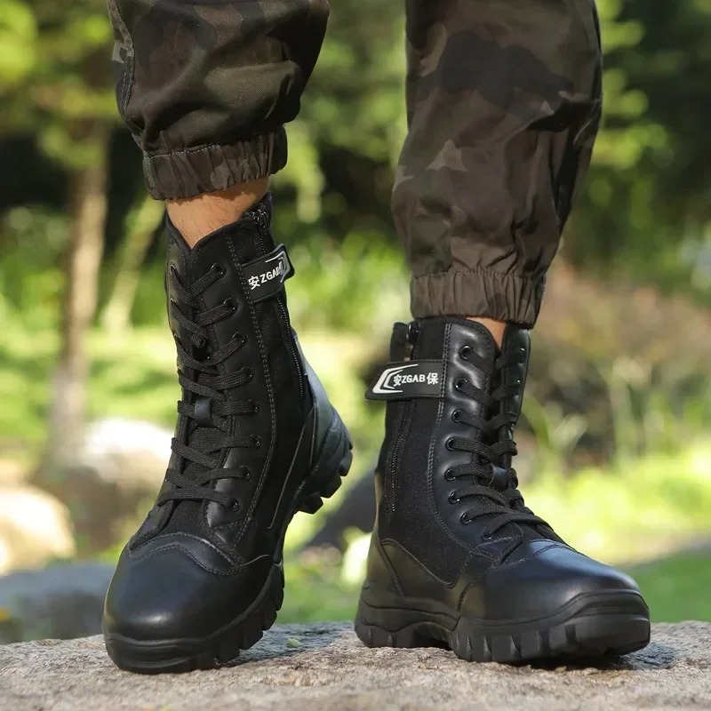 Wysokiej jakości męskie buty,  – Mens Fashion Combat Boots recenzja i cena