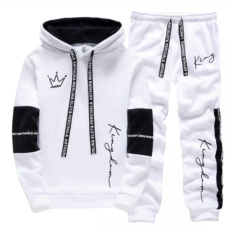 Męski zestaw: bluza z kapturem – Mens Fashion Casual Outfits recenzja i cena