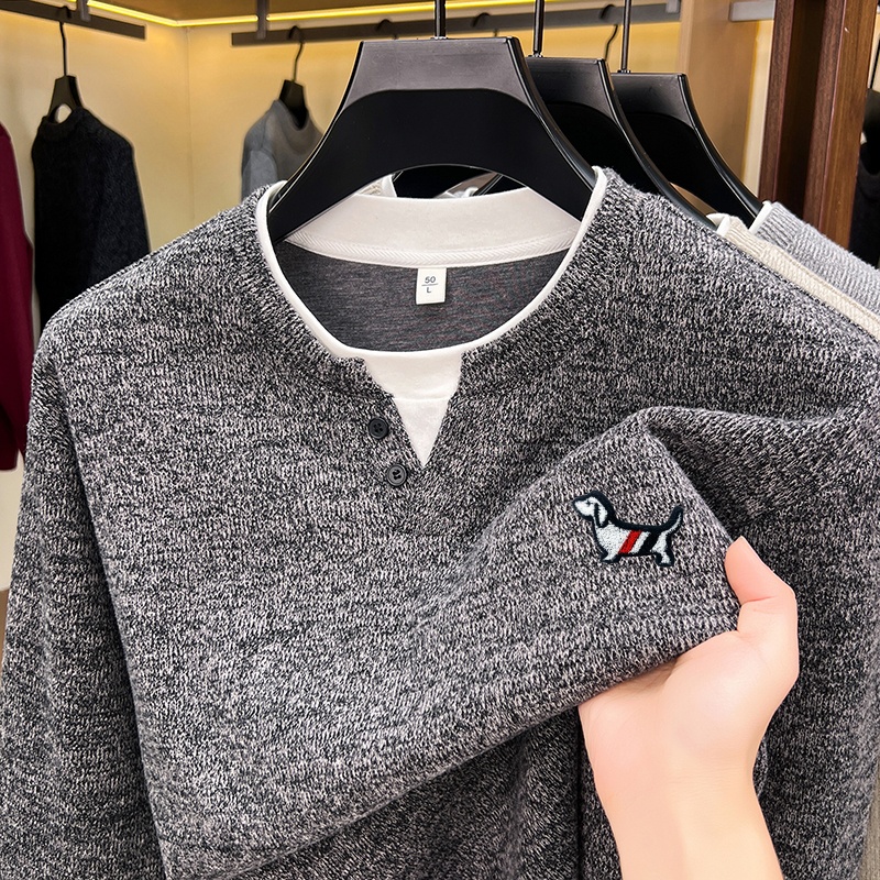 Modny męski T-shirt w jednolit – Men'S Fashion Color recenzja i cena