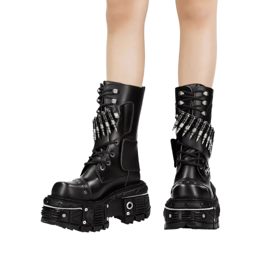 Modne, grube podeszwy, botki m – Mens Fashion Combat Boots recenzja i cena