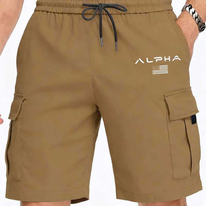 Modne spodenki cargo z nadruki – Mens Fashion Cargo Pants recenzja i cena