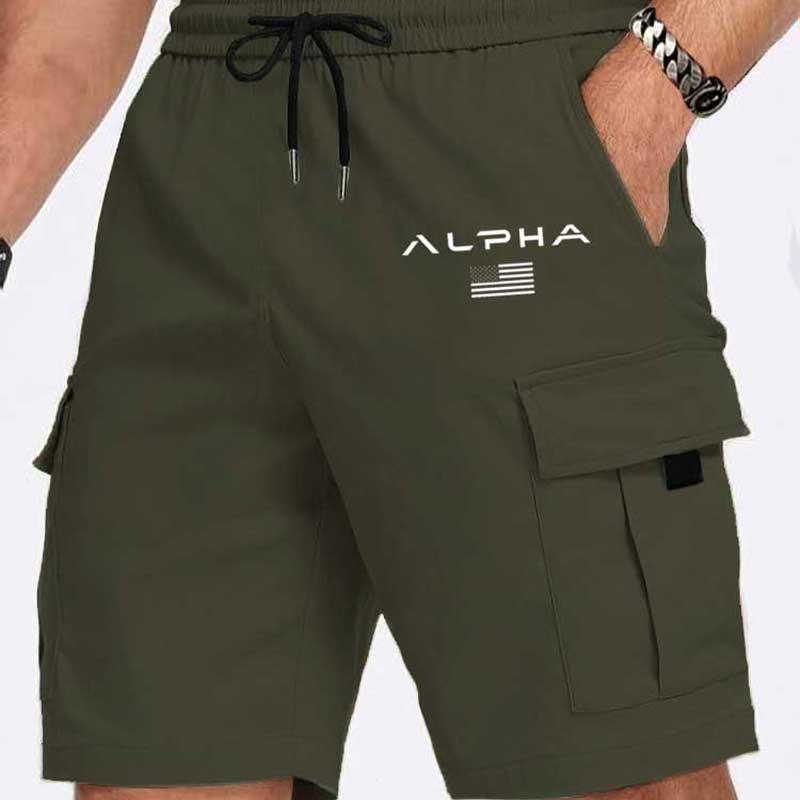 Modne spodenki cargo z nadruki – Mens Fashion Cargo Pants recenzja i cena