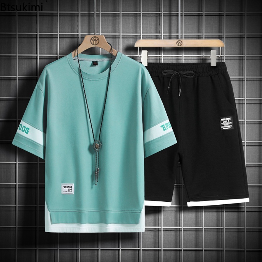 Letnie dresy męskie 2026, modn – Men'S Fashion Color recenzja i cena