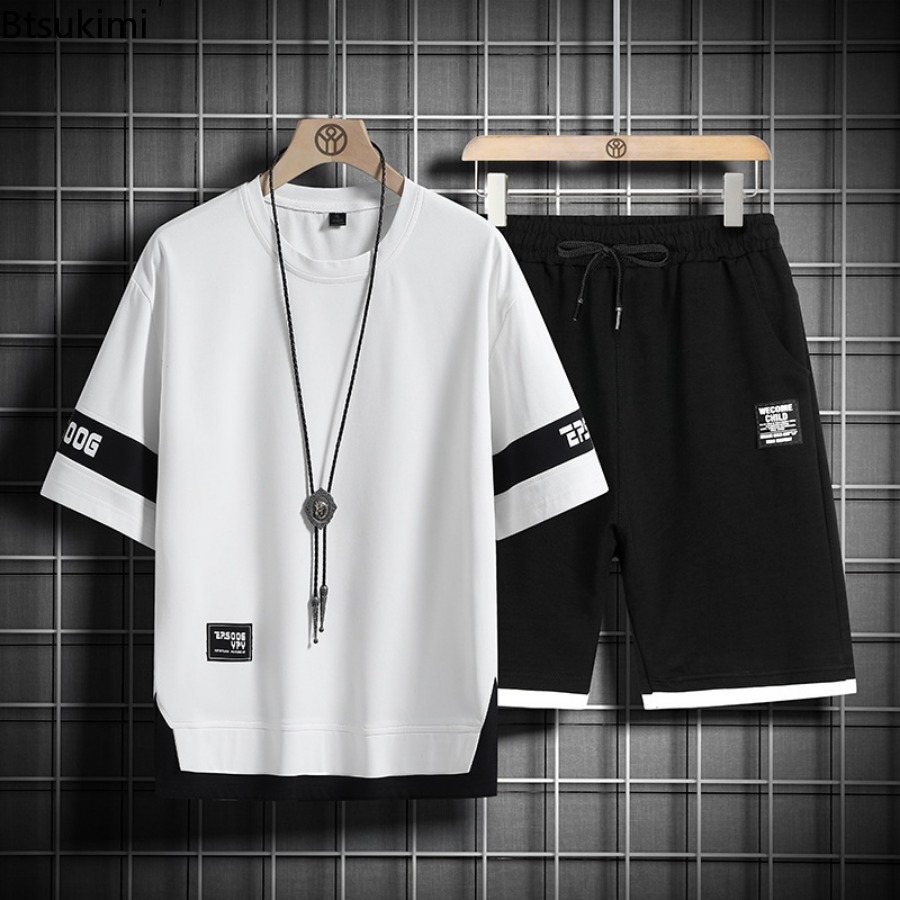 Letnie dresy męskie 2026, modn – Men'S Fashion Color recenzja i cena
