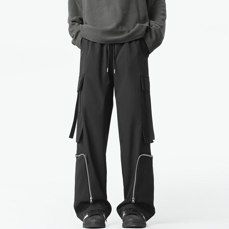 Męskie spodnie cargo, luźne jo – Mens Fashion Cargo Pants recenzja i cena