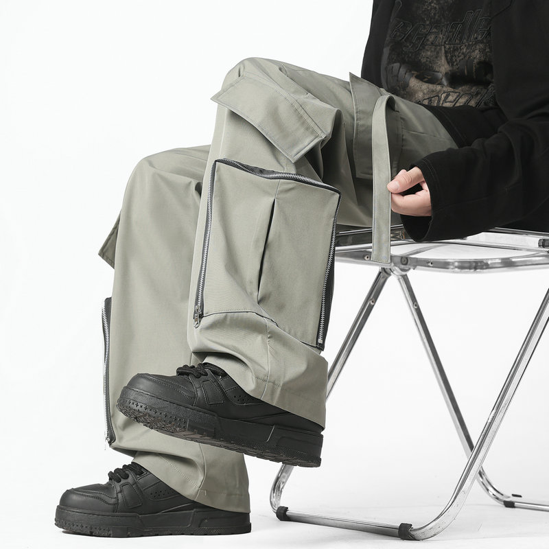 Męskie spodnie cargo, luźne jo – Mens Fashion Cargo Pants recenzja i cena