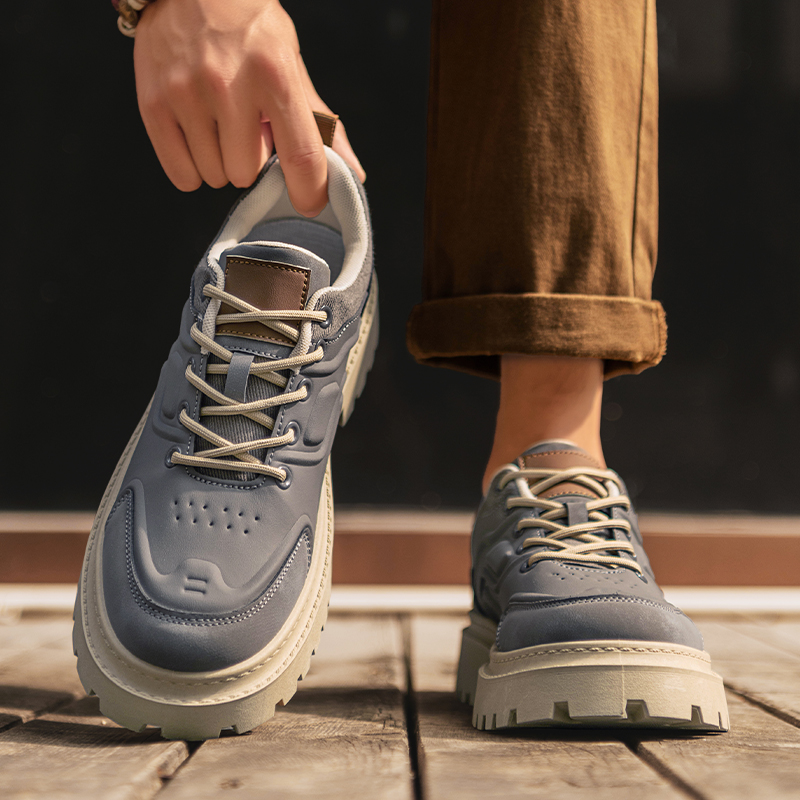 Męskie buty robocze na jesień  – Mens Fashion Combat Boots recenzja i cena