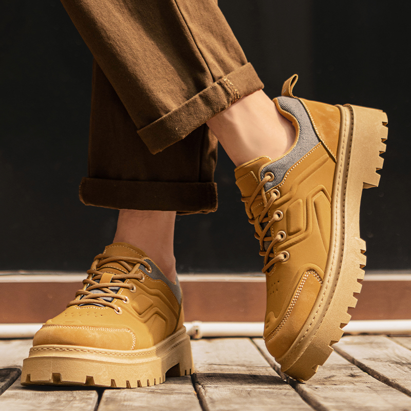 Męskie buty robocze na jesień  – Mens Fashion Combat Boots recenzja i cena