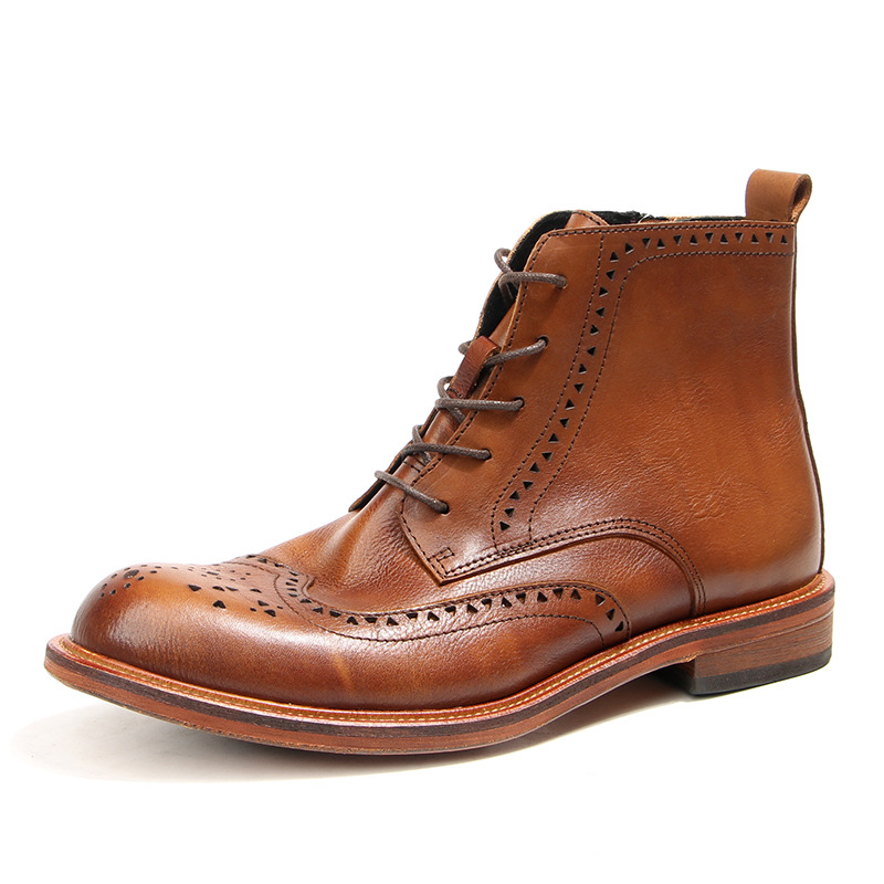 Męskie botki Chelsea w stylu v – Men Fashion Vintage recenzja i cena