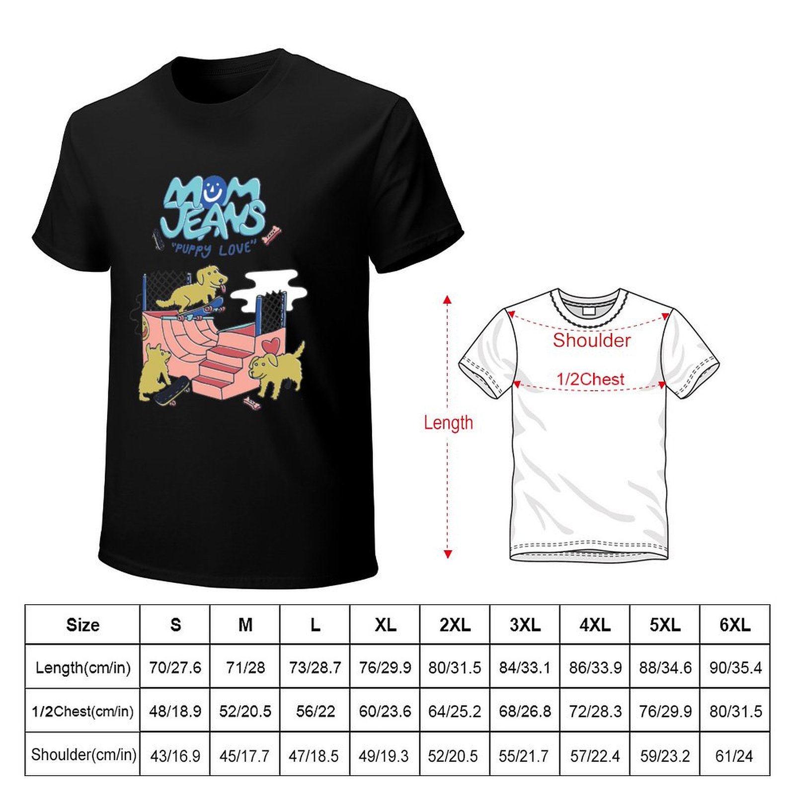 Koszulka z nadrukiem Mom Jeans – Jeans Shirt Fashion For Men recenzja i cena