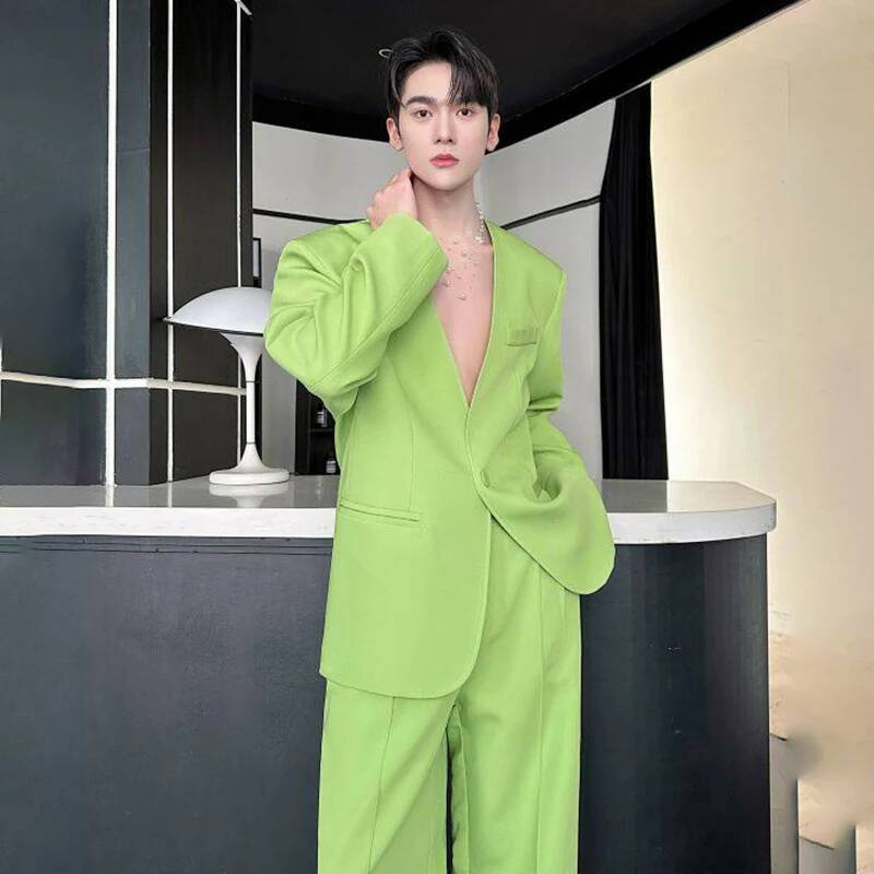 LUZHEN 2026 Wiosna Nowe Komple – Men'S Fashion Color recenzja i cena