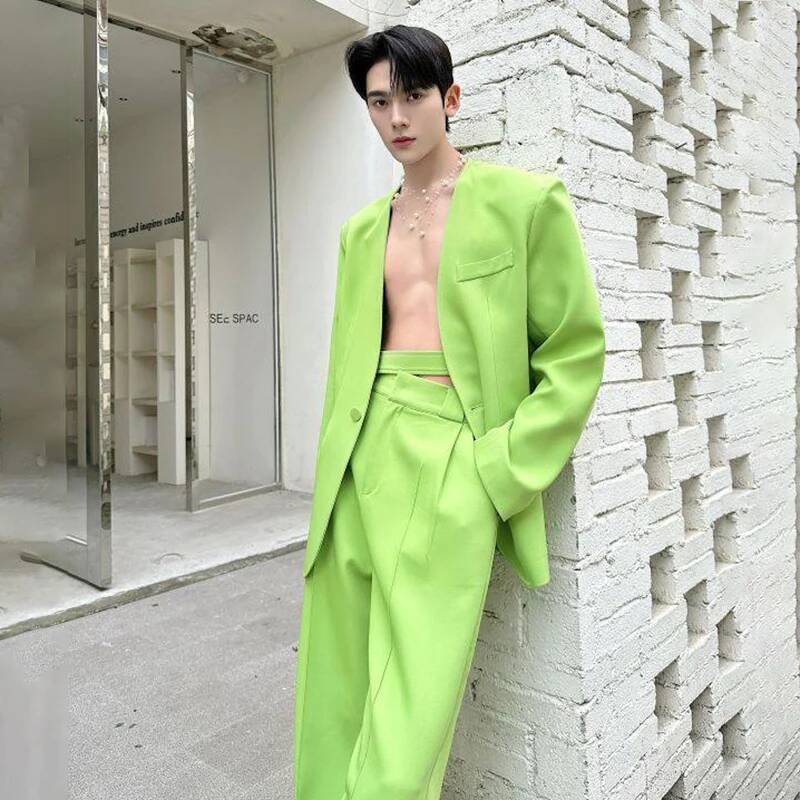 LUZHEN 2026 Wiosna Nowe Komple – Men'S Fashion Color recenzja i cena