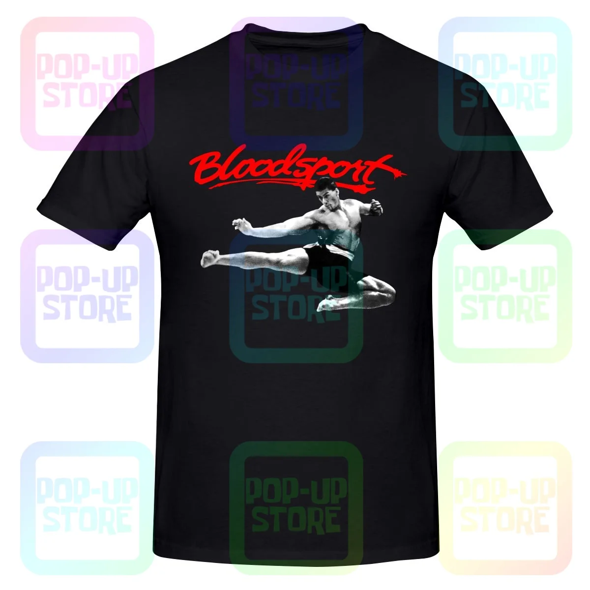 Bloodsport Van Damme Film Funk – Men'S Fashion From The 80S recenzja i cena