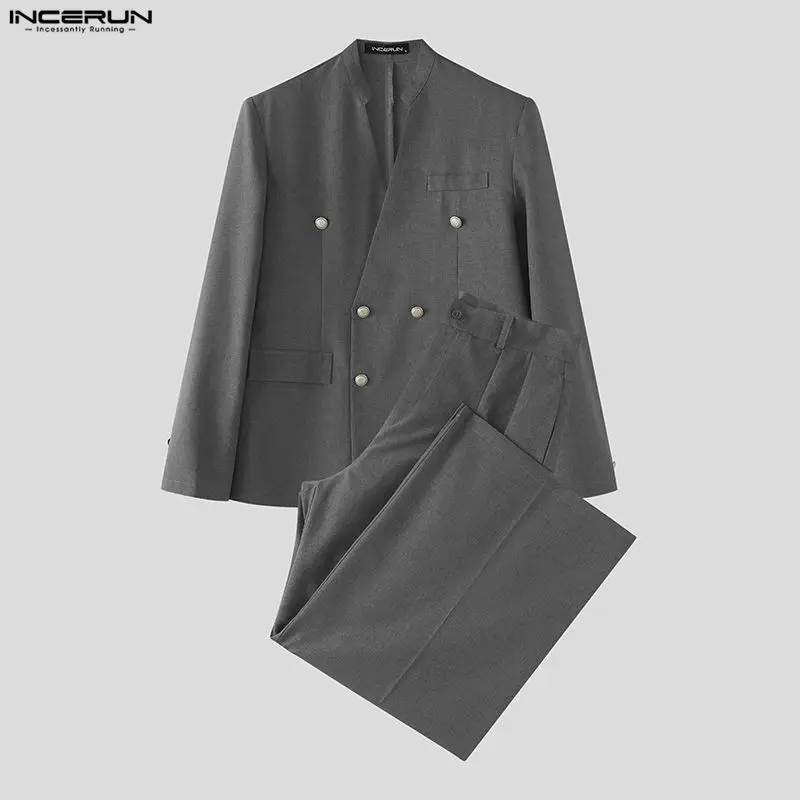 INCERUN Męskie zestawy w jedno – Men'S Fashion Color recenzja i cena