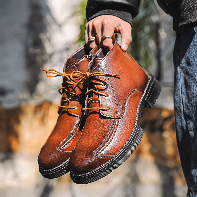 Buty męskie od projektanta mod – Mens Fashion Combat Boots recenzja i cena