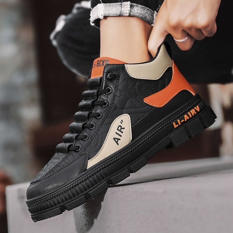 Męskie wsuwane buty na platfor – Men Fashion Vintage recenzja i cena