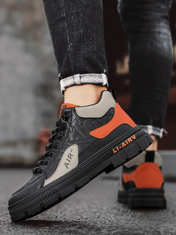 Męskie wsuwane buty na platfor – Men Fashion Vintage recenzja i cena