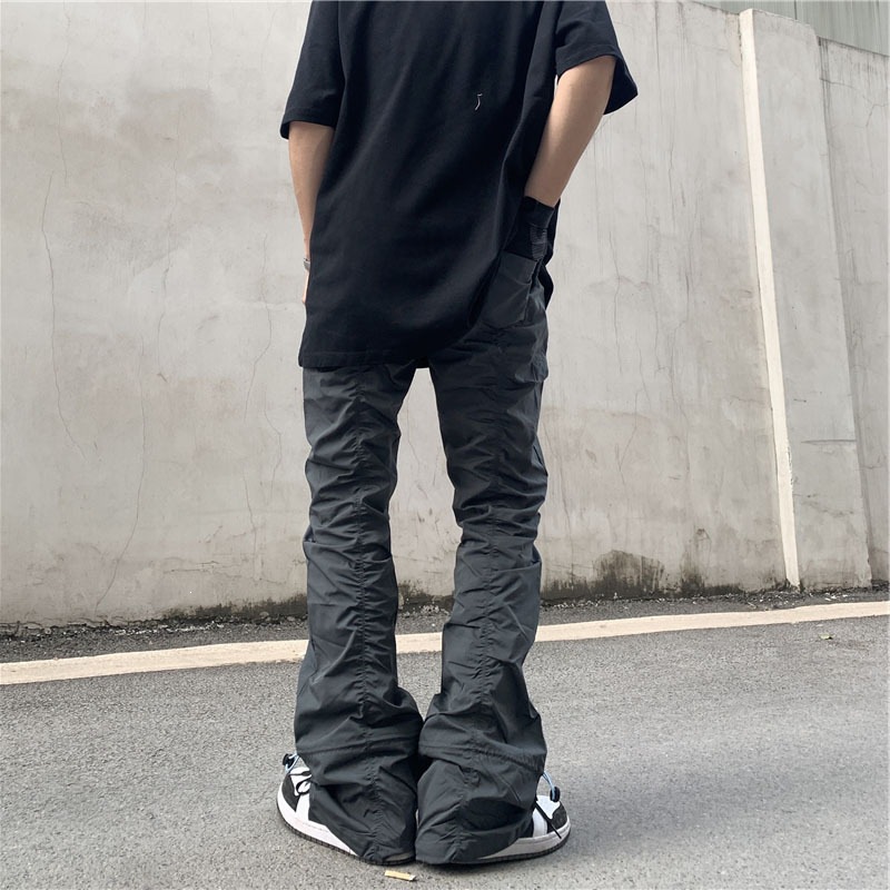 Spodnie unisex z rozszerzanymi – Mens Fashion Cargo Pants recenzja i cena