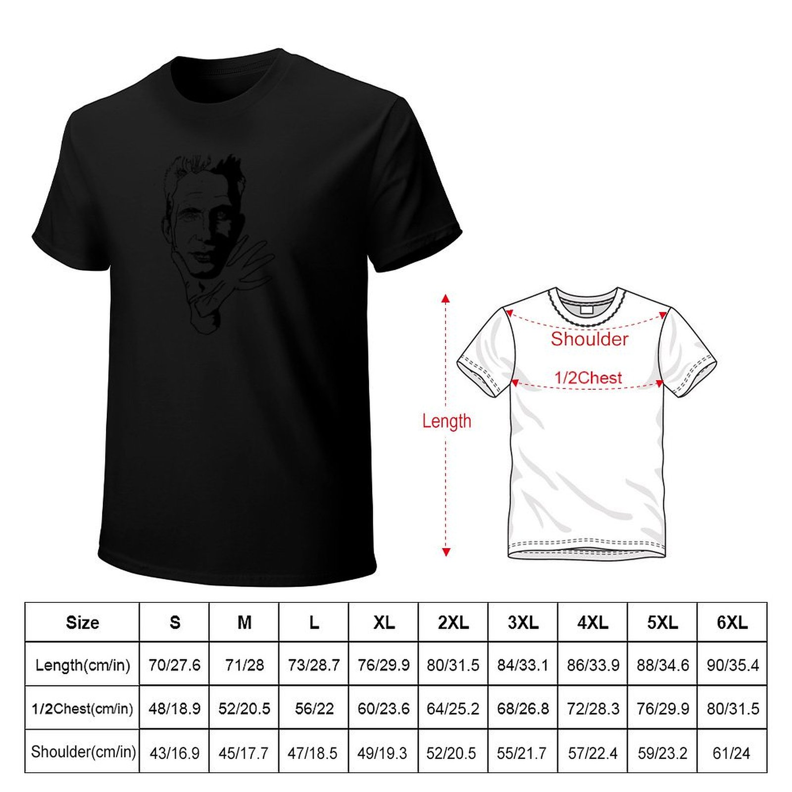 Koszulka z cyfrowym szkicem Je – Jeans Shirt Fashion For Men recenzja i cena